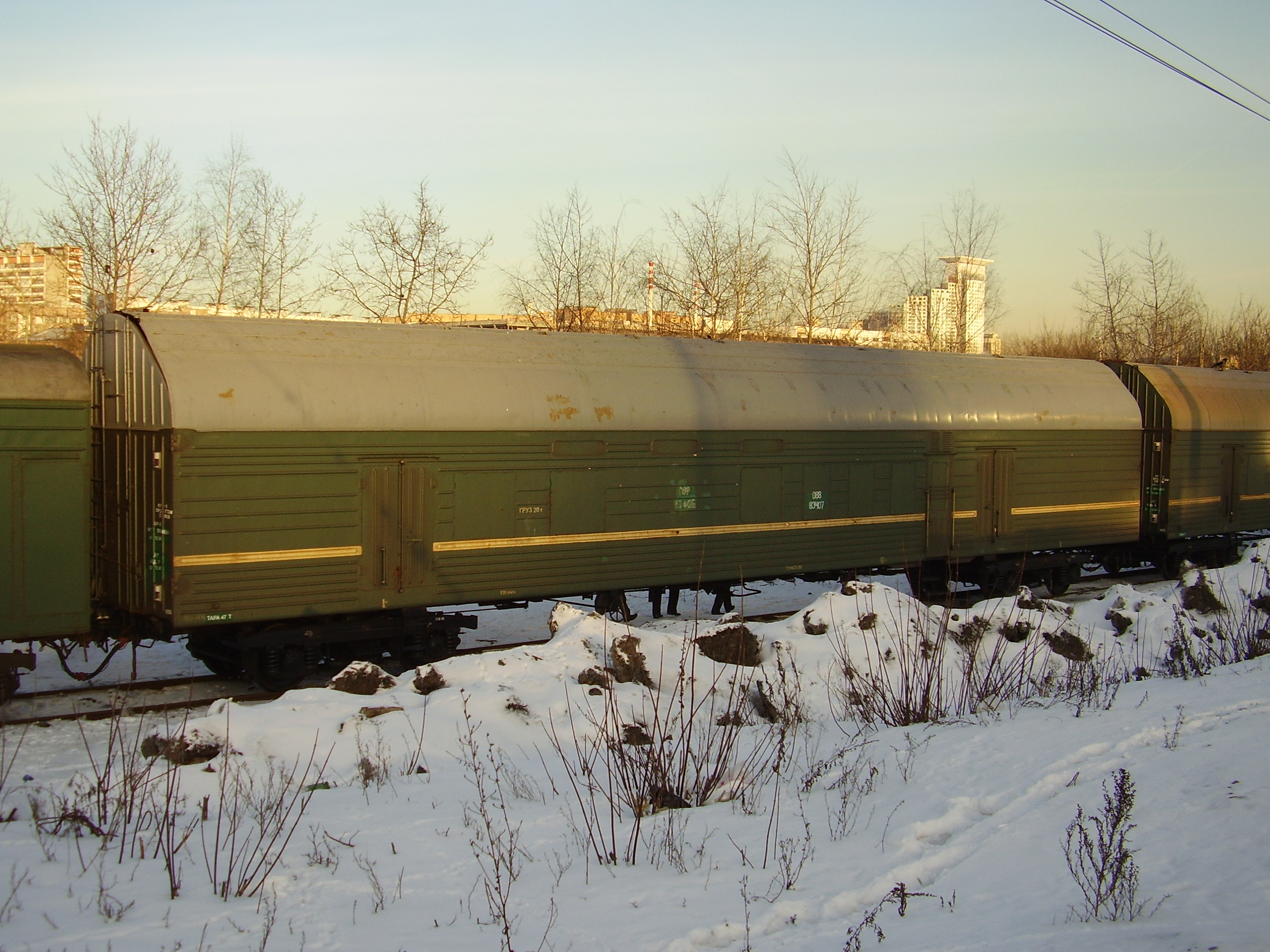 Specialized railcars designed for transporting nuclear munitions