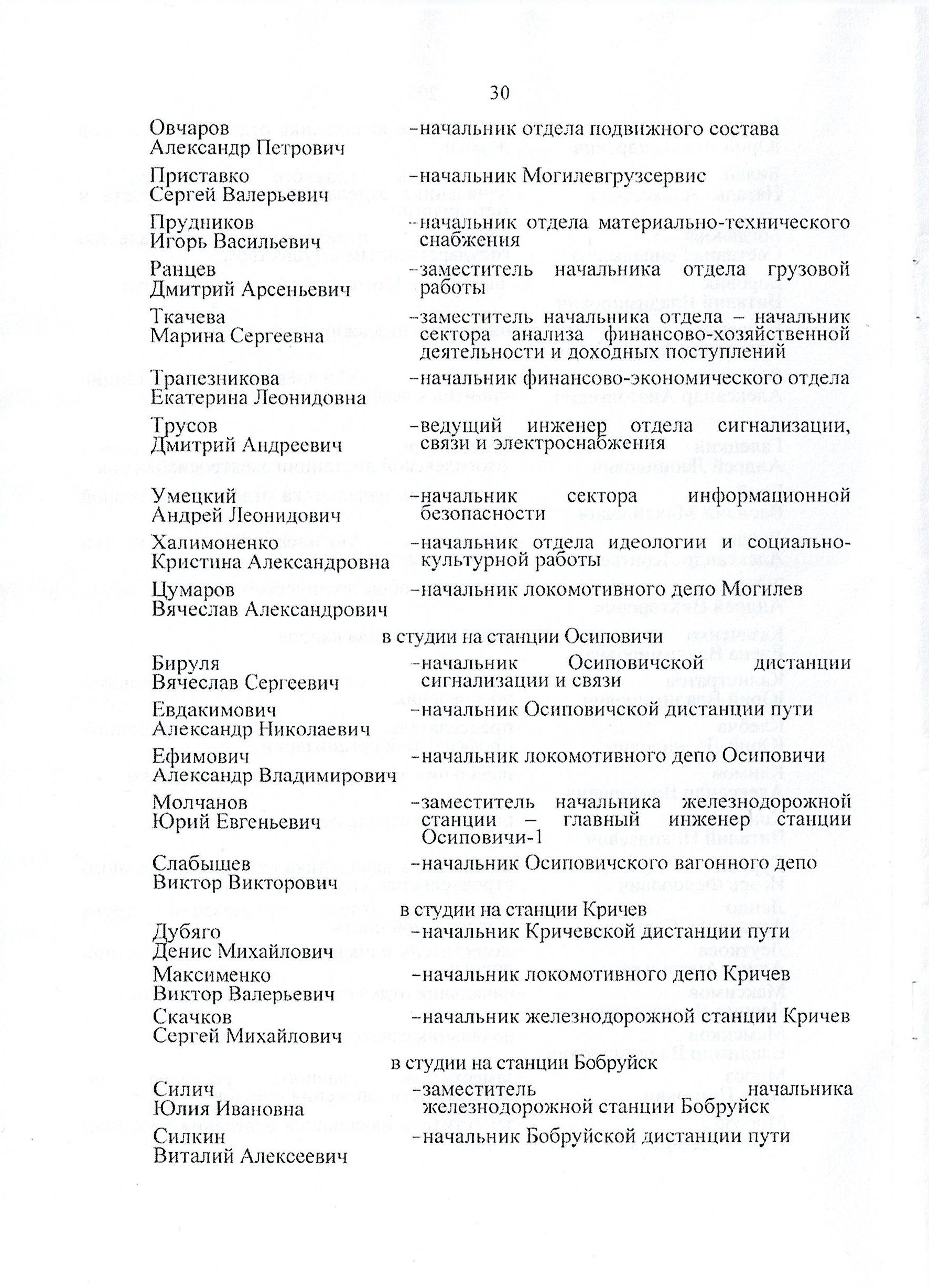 Протокол заседания технико-экономического совета БЖД, проведенного 01.07.2025 (Страница 30 из 32)