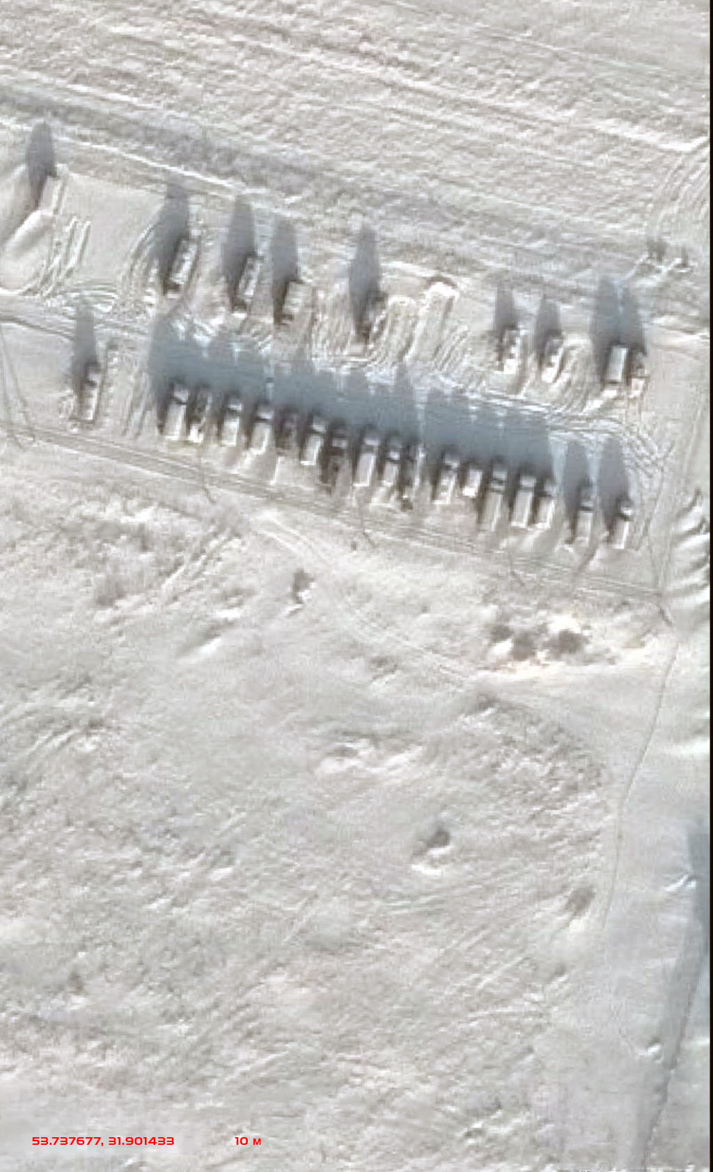 2 Of 9 Satellite Images Of The Former Krichev 6 Airbase In January 2026 (13 January 2026)