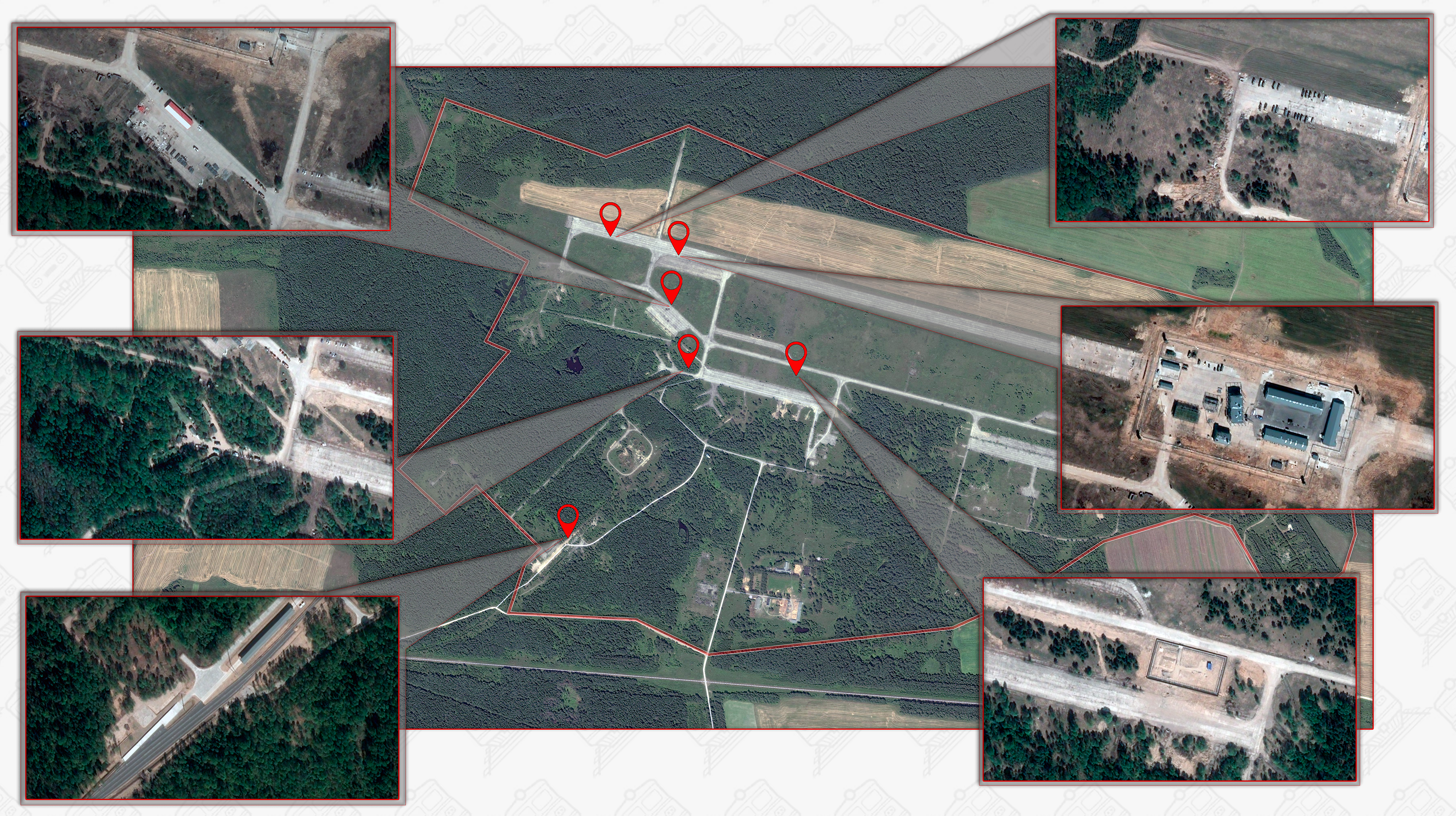 Changes At The Former Krichev 6 Airbase Shown In Satellite Images From The First Half Of May 2026 (15 May 2026)