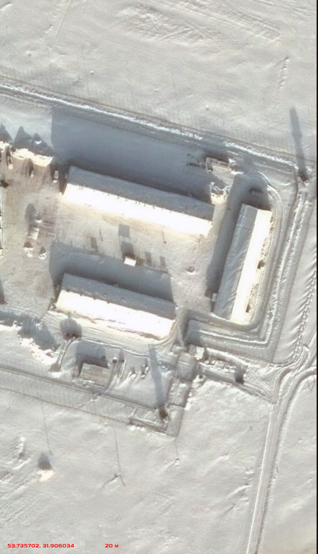 5 Of 9 Satellite Images Of The Former Krichev 6 Airbase In January 2026 (13 January 2026)